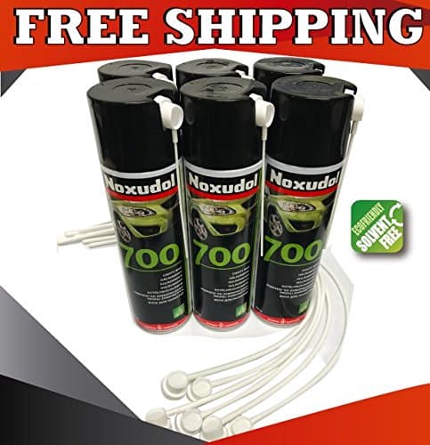 Noxudol Rust Protection Cavity Wax 6 Pack with Free 24" Wands