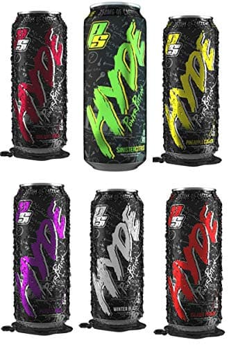 Hyde Power Potion Energy Drinks 6 cans (6 Flavor Sampler)