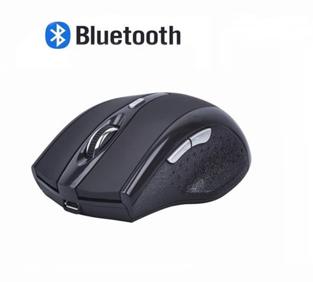 EONHUAYU Bluetooth Mouse, Wireless Mouse with USB Rechargeable Portable Noiseless Mute Mouse for Notebook, PC, Laptop, Computer,Windows/Android Tablet (Black)