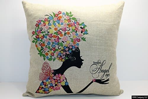 Bamboo Charcoal Deodorizer , Odor Eliminator ,8 oz Charcoal Padding with Decorative Pillow Case 15x15 ,Perfect for Home Decoration , Chemical Fee, Multipurpose Unscented Padding by HNK Company