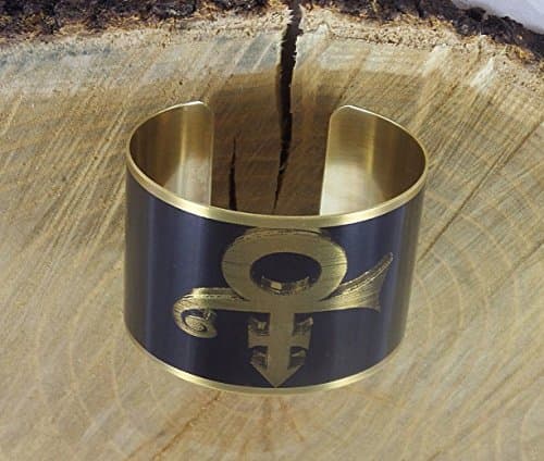 Prince Themed Image Cuff Bracelet Handmade Adjustable in Gift Box