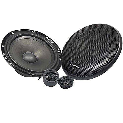 Ampire 2-Way Component 165 mm Speaker/Speakers for Dodge Challenger 08- Front or Rear Range