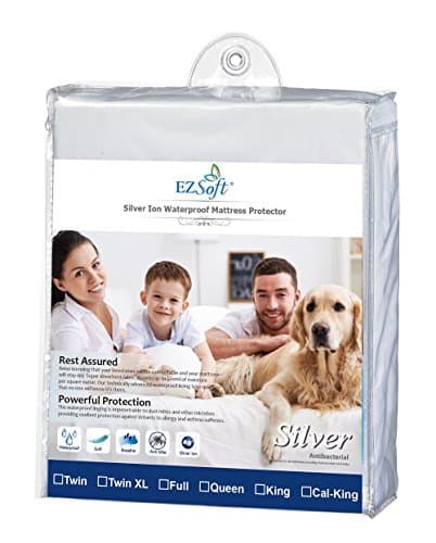 EZSoft Waterproof and Breathable Mattress Protector, Queen