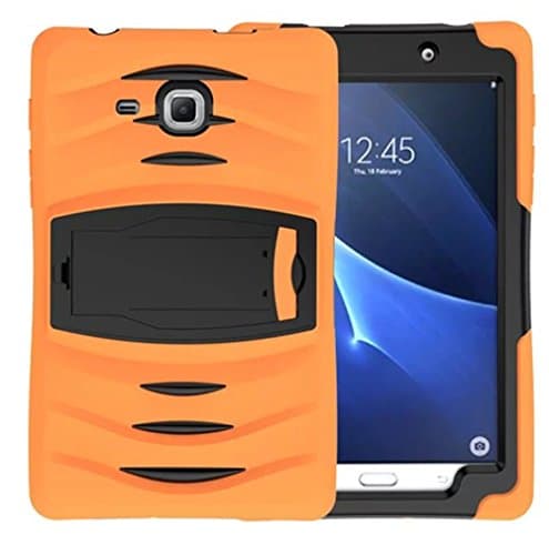 OTTER MK for Galaxy Tab A 7.0 Heavy Duty Case, SM-T280 Shockproof with Kickstand Built-in Screen Full-body Protective Case for Samsung Galaxy Tab A T280/T285 7.0 inches
