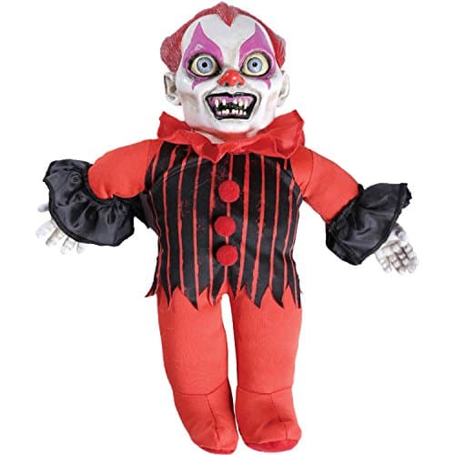 Clown Haunted Doll Halloween Decoration
