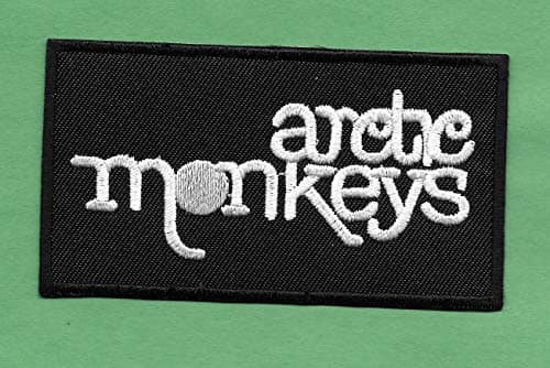Iron On Embroidered Patch Top Quality New Arctic Monkeys Iron on, 2 X 3 1/2"