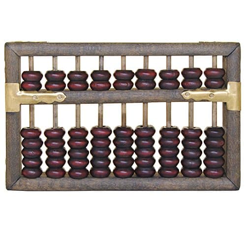 Abacus for Kids Abacus Painted Wood Frame Calculator Math Educational Tool NA9-7
