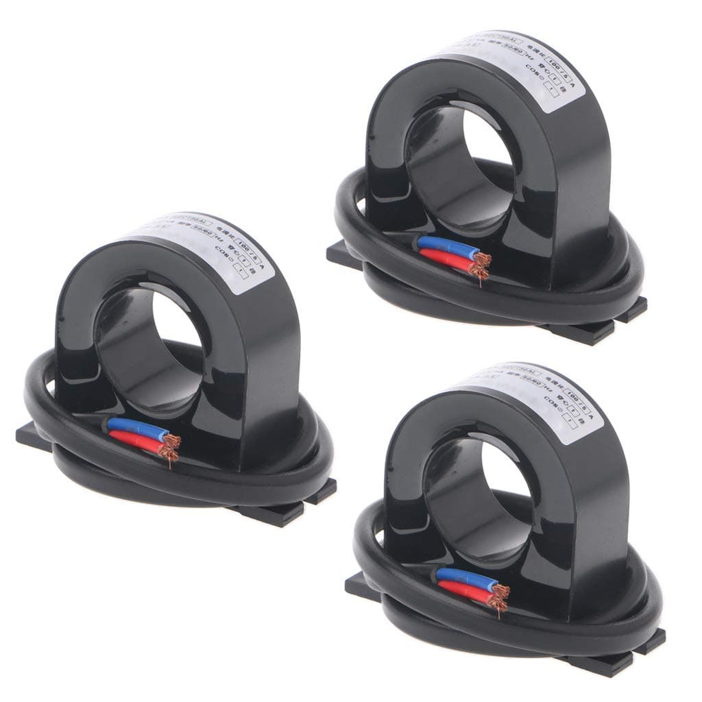 Vivitoch 3 Pcs/Set Mini 50A/5A 100A/5A AC Current Transformers CTs 0.5 Class