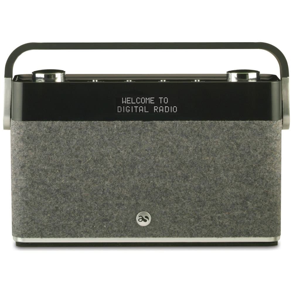 Acoustic Solutions Rechargeable DAB Radio - Black