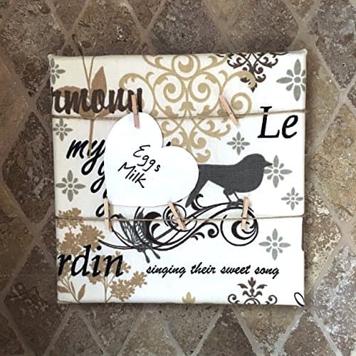 Fabric Wall Art Memo & Pinboard