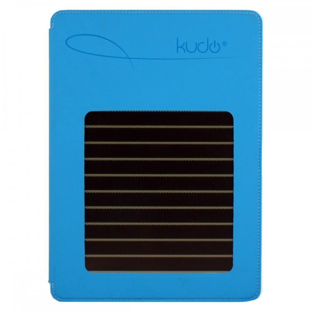 Kudo Wikip2hdbu Blue Solar Case Pro for Ipad 2 & 3 with Hdmi