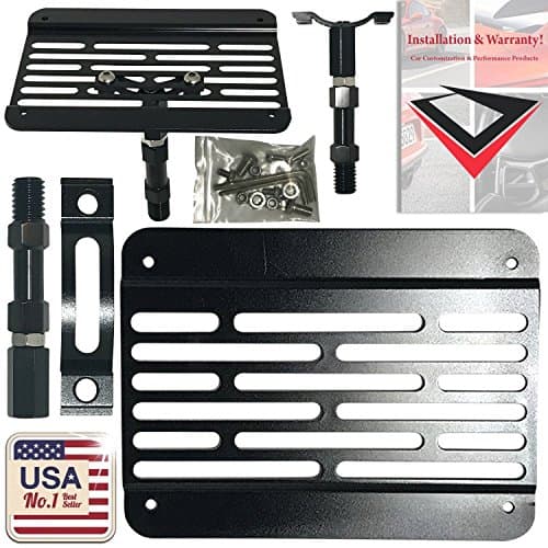 Vince Concept License Plate Front Bumper Tow Hook Mount Adapter Relocator Kit Compatible for 2013 2014 2015 2016 Subaru…