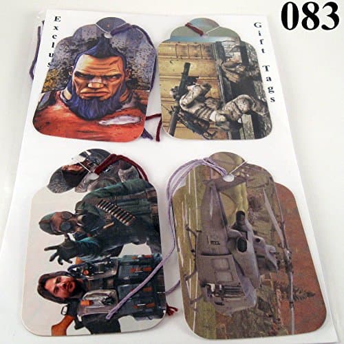 Handmade Gift Tags of Interesting Prints video games