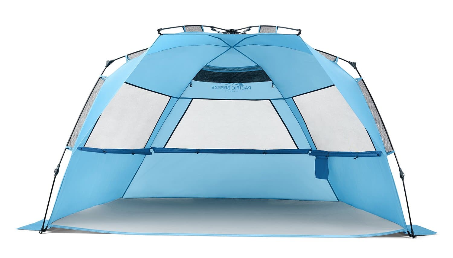 Pacific Breeze Easy Setup Beach Tent Deluxe XL