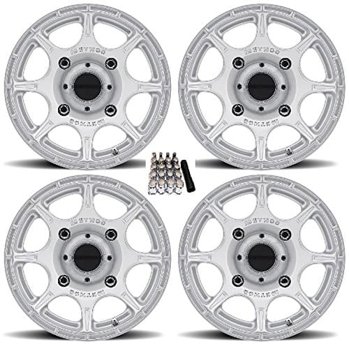 Method 408 Wheels/Rims Silver 14" (4+3) Kawasaki Mule Pro FXT