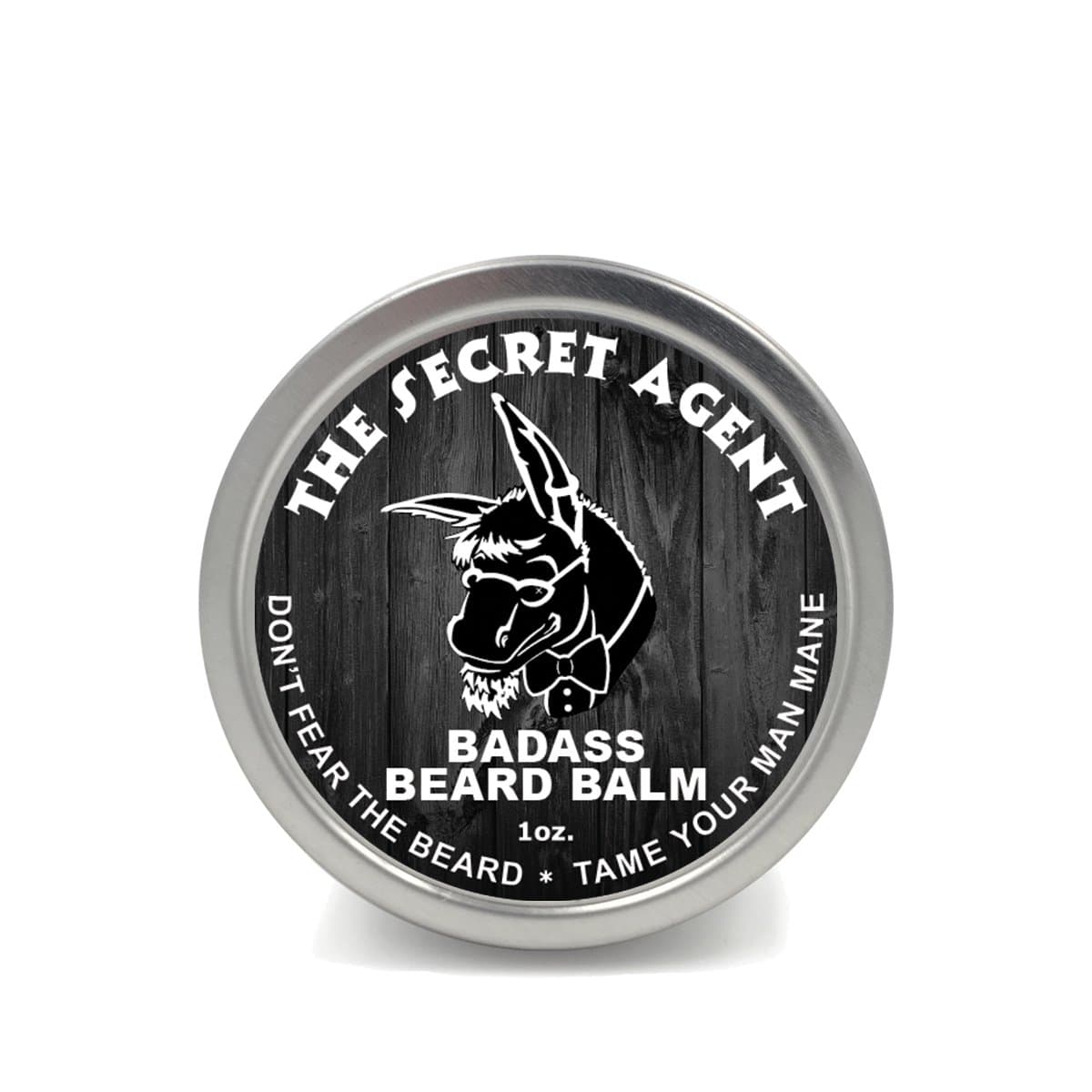 Badass Beard Care Beard Balm 1 oz Secret Agent