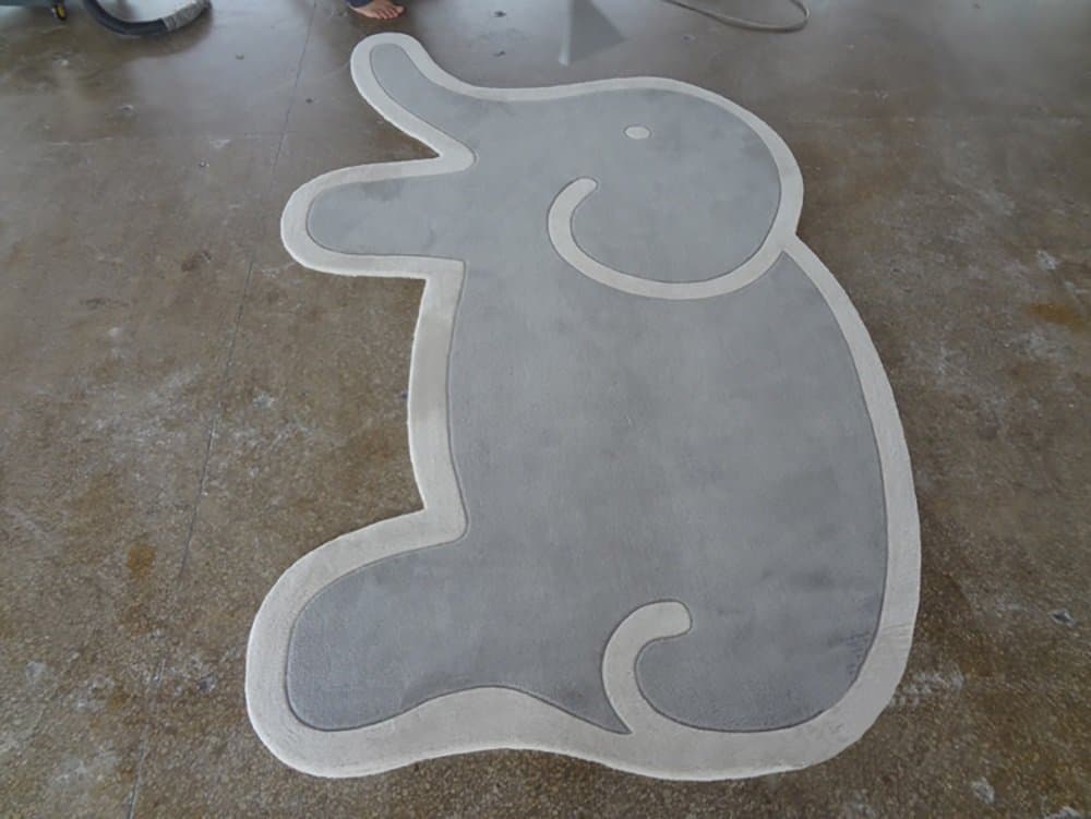 Creative Light- rug abstract irregular Handmade/Non-slip/Thicken Children's room Living Room Bedroom Bedside blanket Acrylic Material Floor Mat (Size : 140cm*200cm)