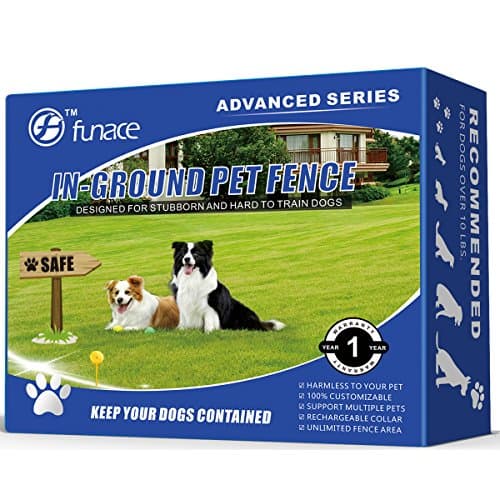 Underground Wired Pet Containment System (Advanced) - 100% Safe Invisible Electric Dog Fence - 3 Adjustable Modes: Beep, Low & High Shock - For Small to Extra Large Dogs over 10 LBS. Timid or Stubborn
