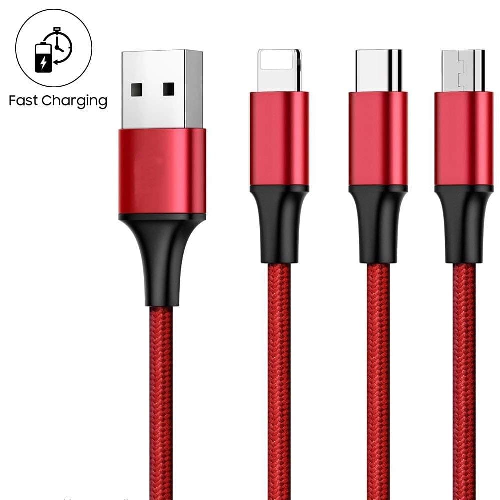 AKON SUVICE INDIA FAST CABLE34 Charging/Data Cables USB for Android