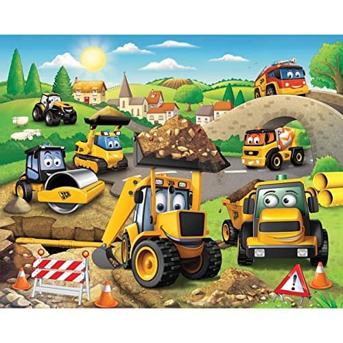 Walltastic My First JCB Wall Mural 2.44m x 3.05m