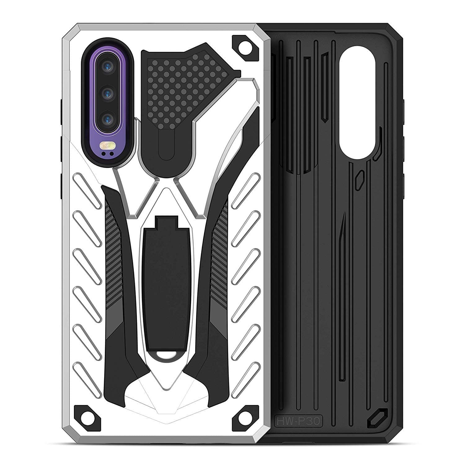 IRONB for Xiaomi Mi Note 10 Case,Tough Rugged Dual Layer Armor Shockproof Case with Kickstand Soft TPU Hard Back Protective Case Phone Case Cover for Xiaomi Mi Note 10