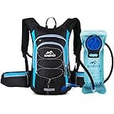 RUPUMPACK Insulated Hydration Backpack Pack with BPA Free 2L Water Bladder - Keeps Liquid Cool Up to 4 Hours, Fit Outdoor Gear for Hiking, Running, Cycling, Camping, Skiing, 15L