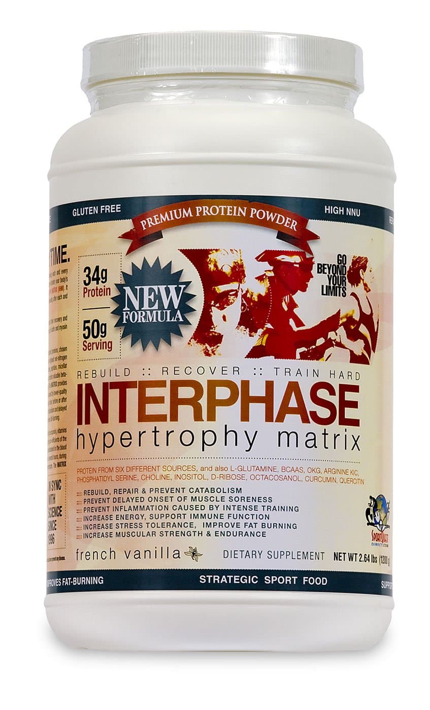 Original Version INTERPHASE (French Vanilla) Premium Protein Powder