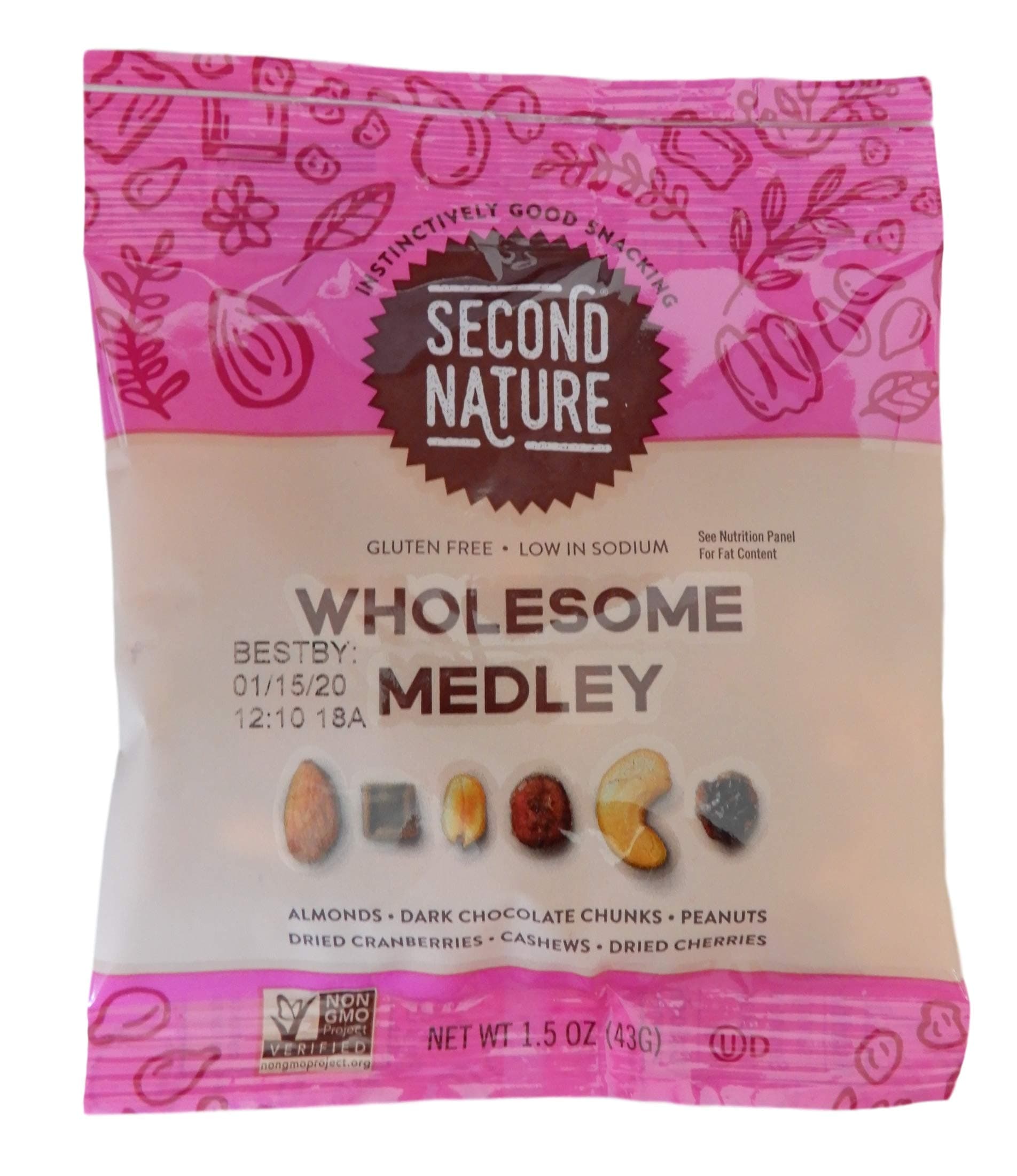 Bulk Pack Trail Mix (Second Nature, Wholesome Medley, 16-pack)
