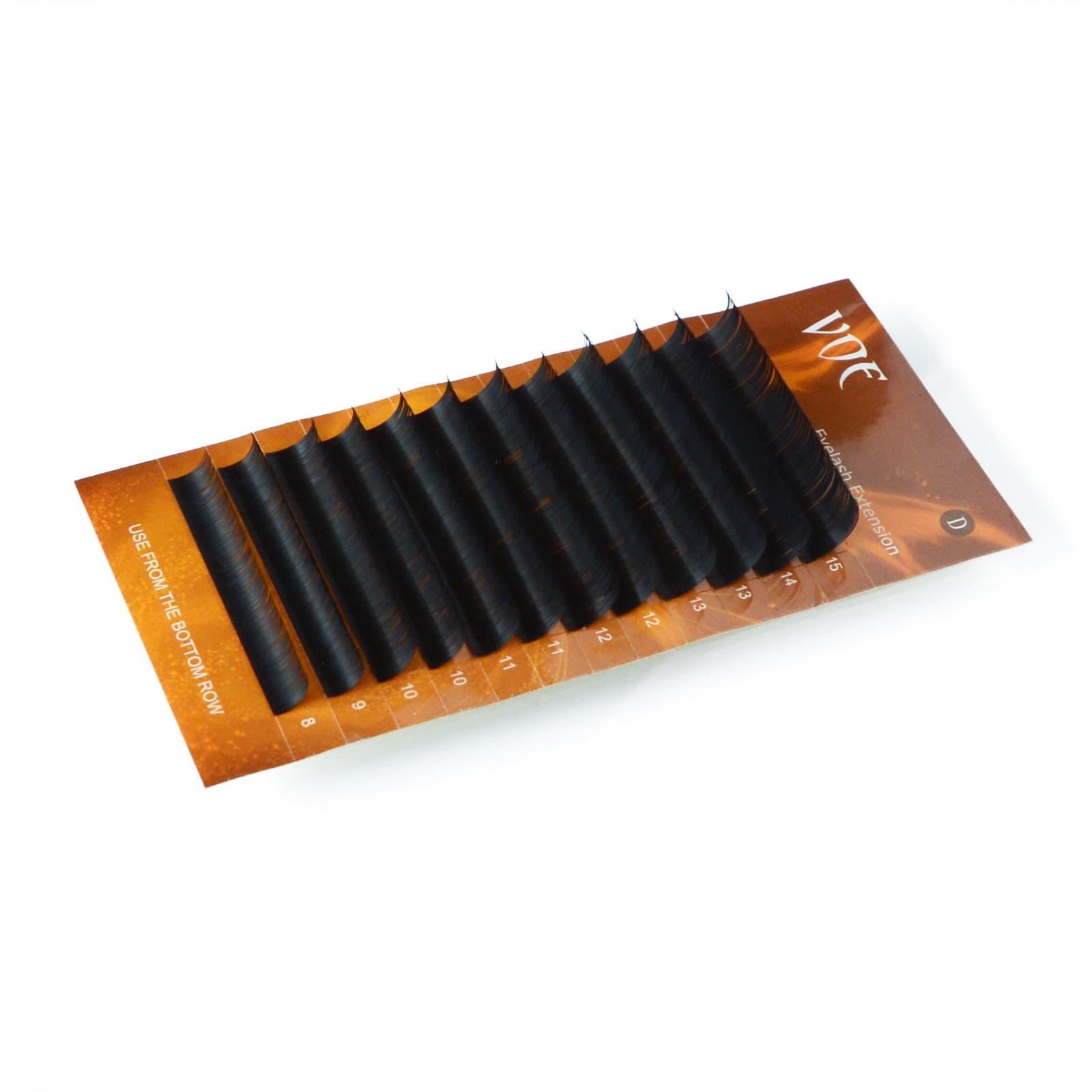 0.25 D curl Silk Individual Eyelashes Extensions (Mix 8-15MM)