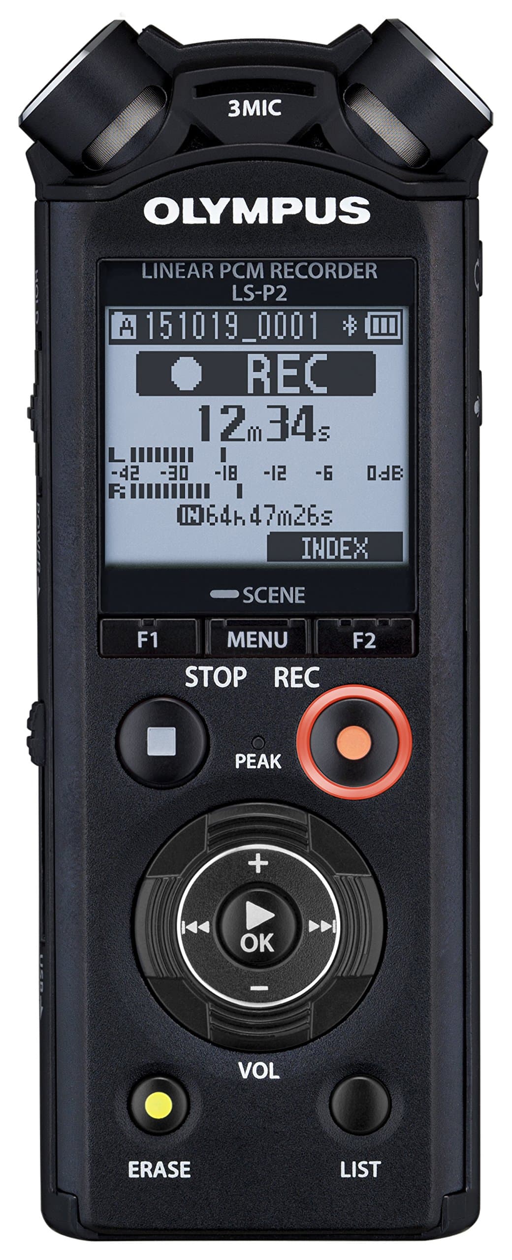 Olympus LS-P2 8 GB Hi-Resolution Audio Recorder