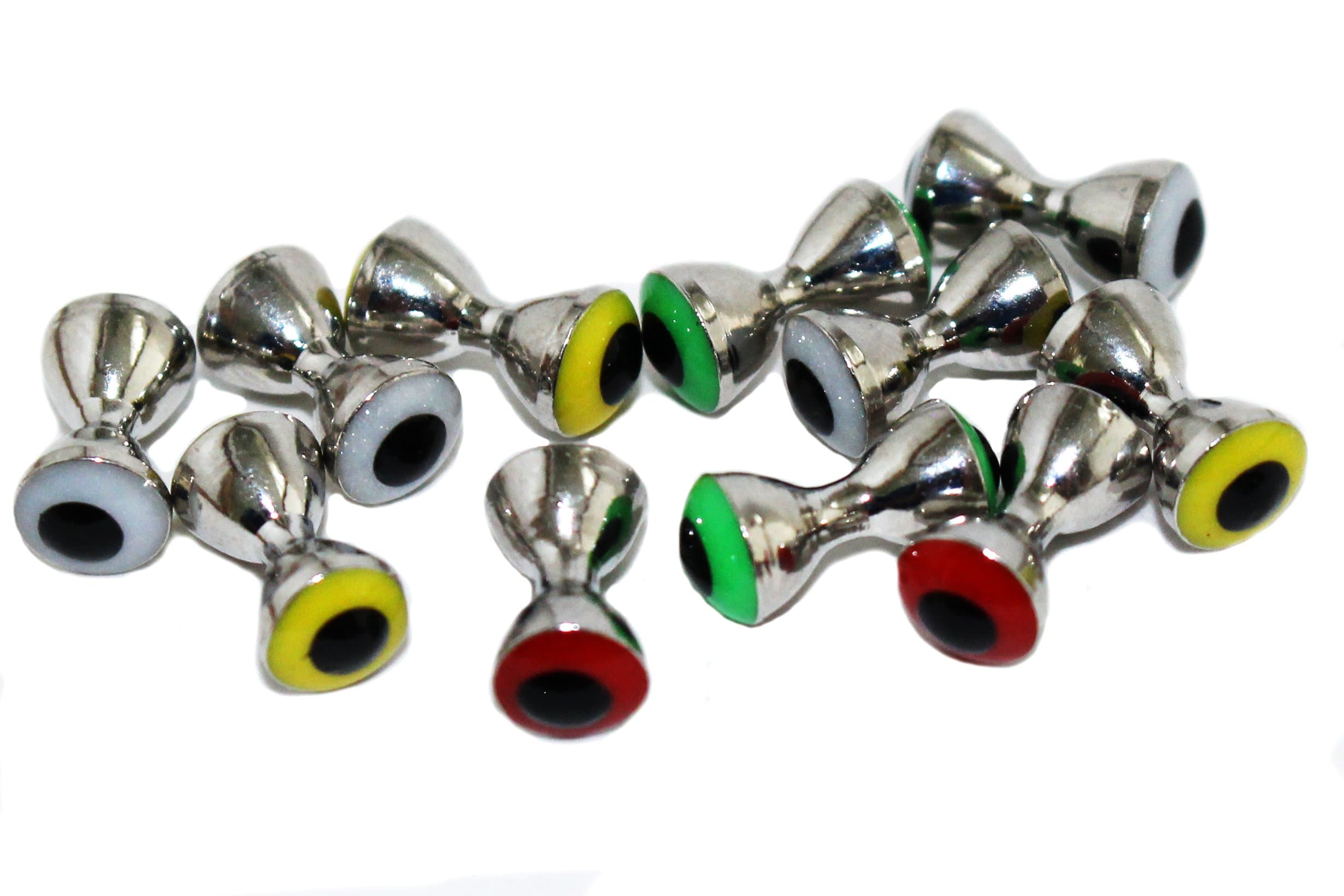 Prime Fish Co. Dumbbell Real Eyes - 25 Count - Fly Tying