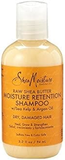 SheaMoisture Moisture Retention Shampoo, Raw Shea Butter 3.2 fl oz by Shea Moisture