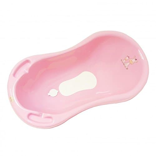 Maltex Zebra Baby Bath 84cm with Plug | Pink