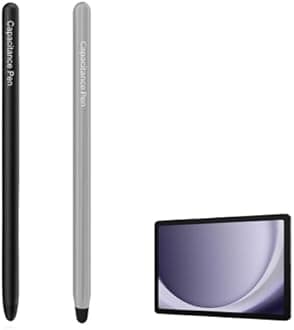 Stylus Pen(no Charging) for Samsung Galaxy Tab A9/A9Plus/A8/A8plus/A7/A7lite/ipad/Microsoft Surface/Lenovo/AMZ Fire HD/Kids Table/Dell/HP All Touch Devices Universal Pen (Black+Gray)