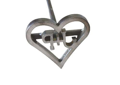 Wedding Brander, Heart Brander with Initials, Custom Brander, Branding Ceremony