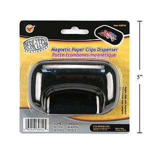 Desk Tech Paper Clip Dispenser, Magnetic