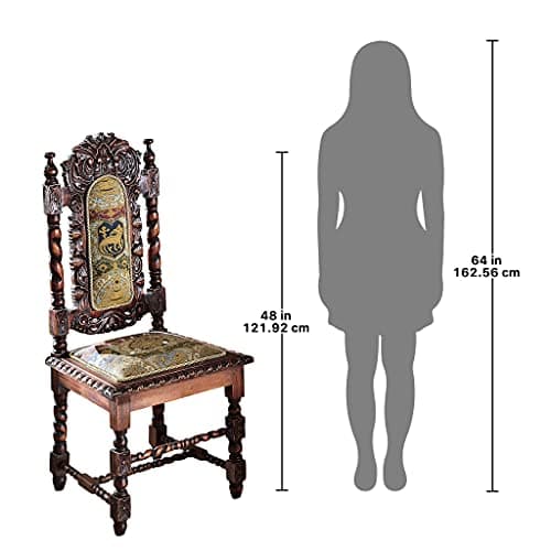 Design Toscano Charles II Side Chair