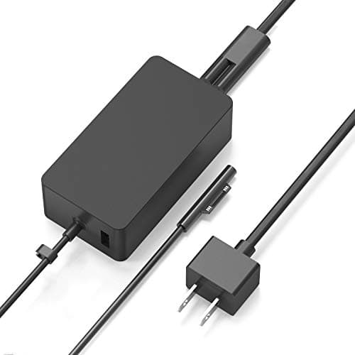 65W 15V 4A Surface Book AC Adapter Charger for Surface Pro 3 Pro 4 Pro 5 Pro 6 Pro 7 Surface Go Surface Laptop 2/3 Surface Book,with 6.2ft Power Cord
