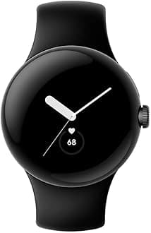 Google Pixel Watch 41mm Smartwatch with WiFi, GPS, BT and Heart Rate Monitor in Bulk Packaging (Charcoal)