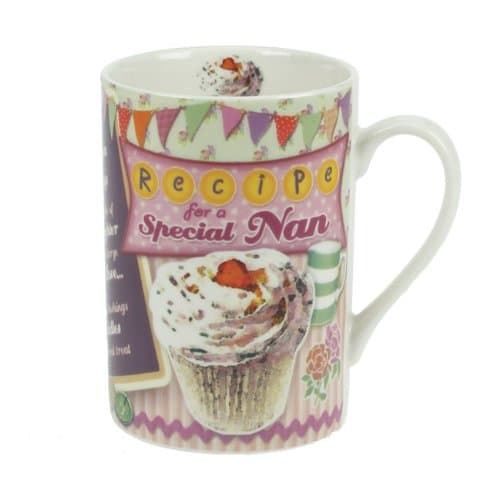 Vintage Style Special Nan Recipe Mug