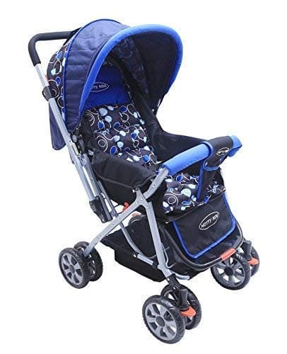 Notty Ride Baby Pram (Blue)