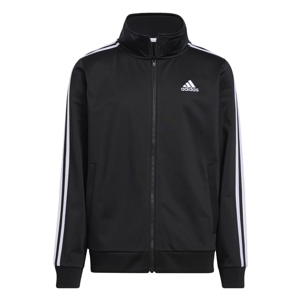 adidas Boys Zip Front Iconic Tricot Jacket