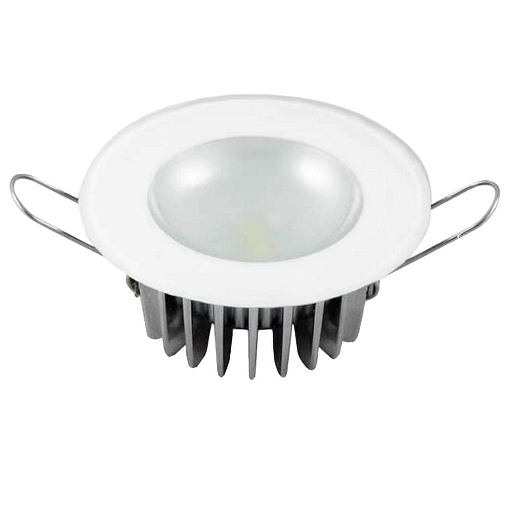 Mirage LED Flush Mount Ceiling Down Light - Slim Profile - Ideal for Indoor/Outdoor Overhead Lighting