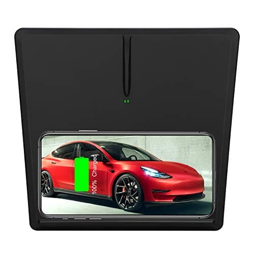Motorbe Tesla Model 3 Wireless Charger Pad Horizontally Or Vertically Qi Wireless Charging Mat Model 3 Accessories 2016-2020 Upgraded