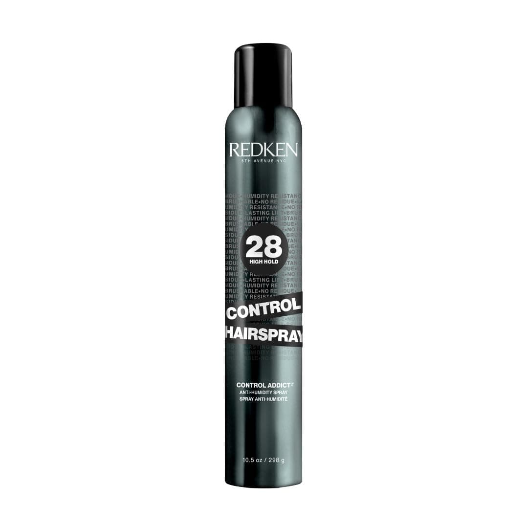 Control Hair Spray 28 - Long-Lasting Style Memory For 24 Hours, Anti-Frizz & Maximum Hold, Humidity Resistance, For All Hair Types