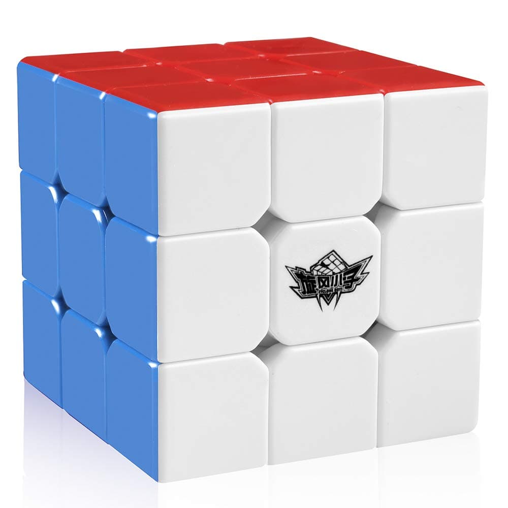 Cyclone Boys 3x3 Speed Cube Stickerless Magic Cube 3x3x3 Puzzles Toys (56mm)