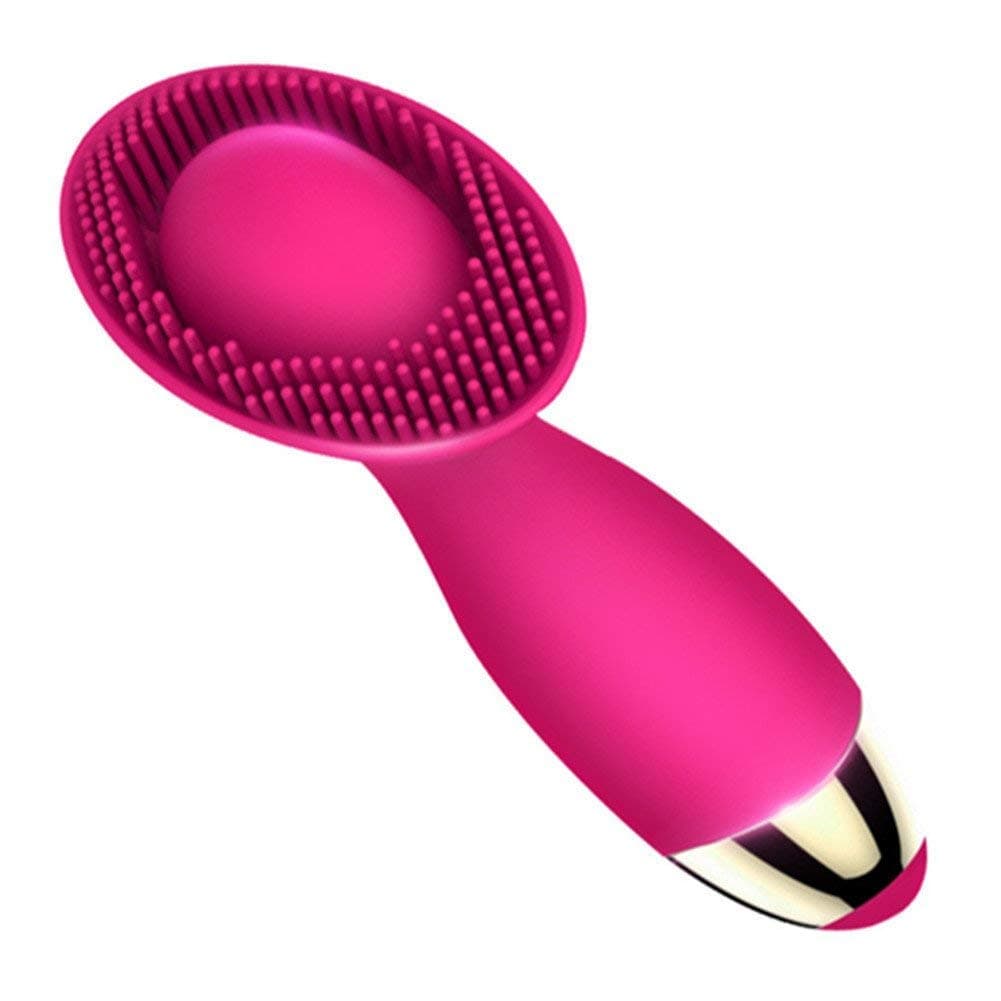 Latest Lip Licking Vibration 10 Frequency Strong Stimulation Waterproof USB Recharge C Sucking Wand Massger