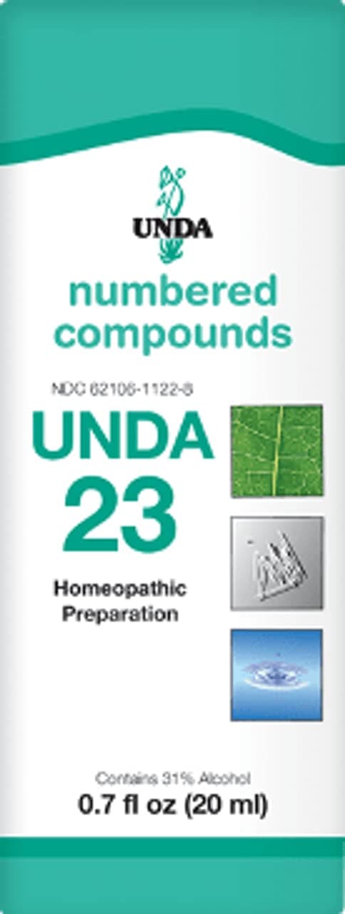 23 Numbered Compounds | Homeopathic Preparation | 0.7 fl. oz.