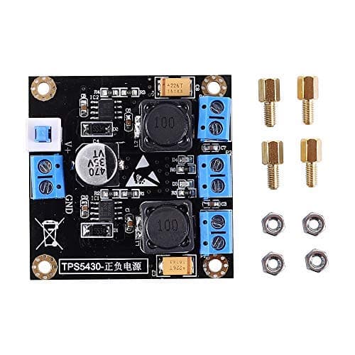 DONGKER TPS5430 Voltage Regulator Module,DC-DC -12V 12V Positive Negative Dual Output Module Power Supply Module with Switching