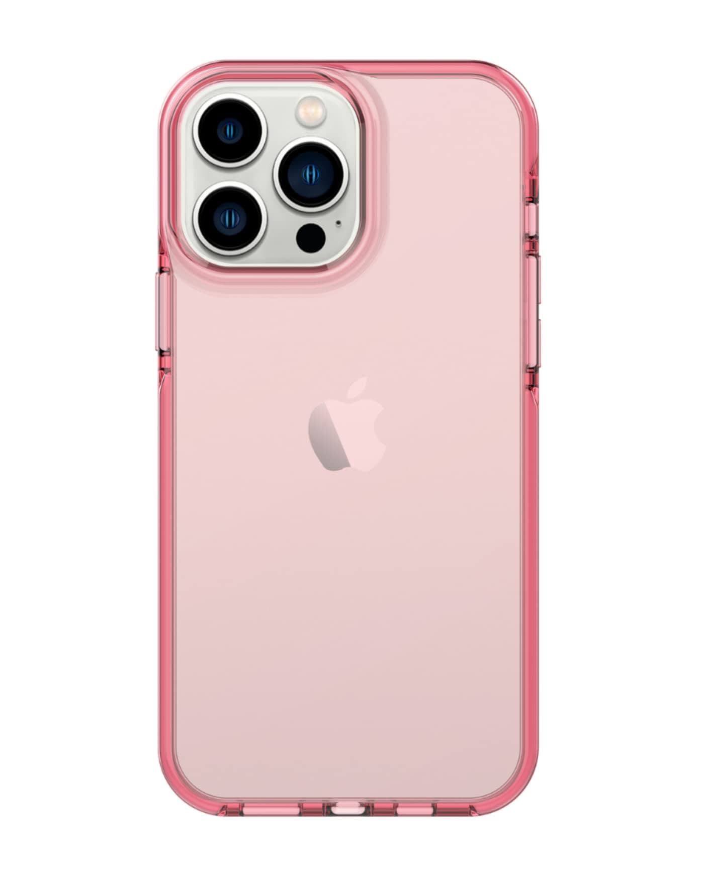 ArtsEvo Designed for iPhone 14 Pro Max Case, 6.6ft Drop Protection, Full Body Screen Camera Protective Phone Case, Pink